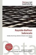 Rayside-Balfour Sabrecats edito da Betascript Publishing