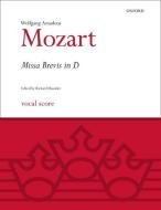 Missa Brevis in D K.194 di Wolfgang Amadeus Mozart edito da OUP Oxford
