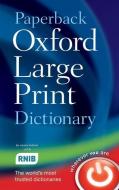 Paperback Oxford Large Print Dictionary di Oxford Dictionaries edito da Oxford University Press