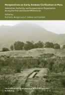 Perspectives On Early Andean Civilizatio di RICHARD L. BURGER edito da Yale University Press