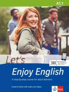 Let's Enjoy English A1.1. Student's Book + MP3-CD + DVD edito da Klett Sprachen GmbH