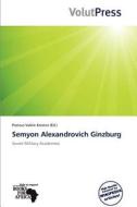 Semyon Alexandrovich Ginzburg edito da Crypt Publishing