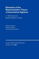 Elements of the Representation Theory of Associative Algebras di Ibrahim Assem, Daniel Simson, Andrzej Skowronski edito da Cambridge University Press