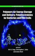 Polymers for Energy Storage and Delivery: Polyelectrolytes for Batteries and Fuel Cells di Kirt A. Page edito da AMER CHEMICAL SOC