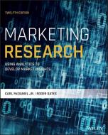 Marketing Research di Jr. Carl McDaniel, Roger Gates edito da Wiley