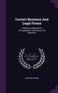 Correct Business And Legal Forms di Eleanora Banks edito da Palala Press