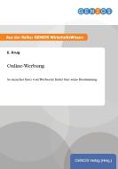 Online-Werbung di E. Krug edito da GBI-Genios Verlag