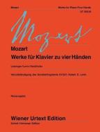Works For Piano 4 Hands di WOLFGANG AMA MOZART edito da Schott & Co