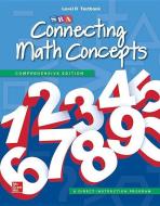 Connecting Math Concepts Level D, Textbook di Mcgraw-Hill edito da GLENCOE SECONDARY