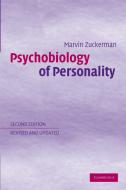 Psychobiology of Personality di Marvin Zuckerman edito da Cambridge University Press