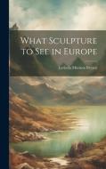 What Sculpture to See in Europe di Lorinda Munson Bryant edito da LEGARE STREET PR