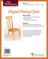 Fine Woodworking's Elegant Dining Chair Plan di Fine Woodworking edito da Taunton Press