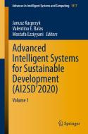 Advanced Intelligent Systems For Sustainable Development (AI2SD'2020) edito da Springer Nature Switzerland AG
