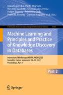 Machine Learning and Principles and Practice of Knowledge Discovery in Databases edito da Springer Nature Switzerland