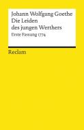 Die Leiden des jungen Werthers di Johann Wolfgang von Goethe edito da Reclam Philipp Jun.