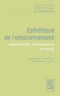 Textes Cles D'Esthetique de L'Environnement: Appreciation, Connaissance Et Devoir edito da LIBRARIE PHILOSOPHIQUE J VRIN