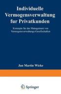 Individuelle Vermögensverwaltung für Privatkunden edito da Deutscher Universitätsverlag