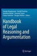 Handbook of Legal Reasoning and Argumentation edito da Springer Netherlands