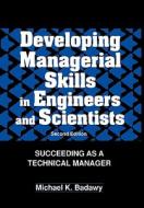 Developing Managerial Skills di Badawy edito da John Wiley & Sons