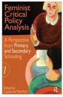 Feminist Critical Policy Analysis I di Catherine Marshall edito da Routledge