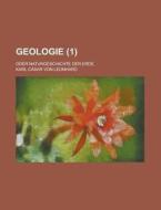 Geologie (1); Oder Naturgeschichte Der Erde di Karl C. Leonhard edito da General Books Llc