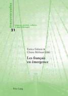 Les français en émergence edito da Lang, Peter