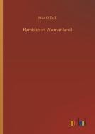 Rambles in Womanland di Max O´Rell edito da Outlook Verlag