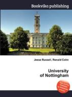 University Of Nottingham edito da Book On Demand Ltd.