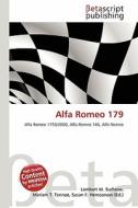 Alfa Romeo 179 edito da Betascript Publishing