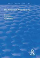 The Reform of Property Law di Paul Jackson, David C. Wilde edito da Taylor & Francis Ltd