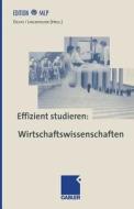 Effizient Studieren: Wirtschaftswissenschaften edito da Gabler Verlag