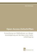 Open-Access-Zeitschriften di Karin Weishaupt edito da Südwestdeutscher Verlag für Hochschulschriften AG  Co. KG