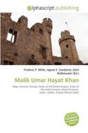 Malik Umar Hayat Khan edito da Vdm Publishing House