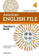 American English File 4: Teacher's Book with Testing Program CD-ROM di Oxford Editor edito da Oxford University ELT