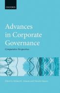 Advances In Corporate Governance di Helmut K. Anheier edito da Oxford University Press