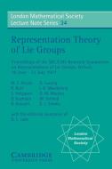 Representation Theory of Lie Groups di M. F. Atiyah, R. Bott, S. Helgason edito da Cambridge University Press