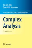Complex Analysis di Joseph Bak, Donald J. Newman edito da Springer New York
