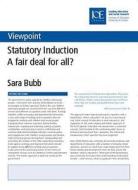 Statutory Induction di Sara Bubb edito da Institute Of Education