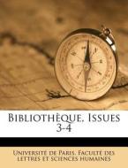 Biblioth Que, Issues 3-4 edito da Nabu Press