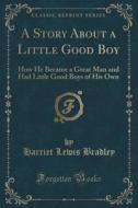 A Story About A Little Good Boy di Harriet Lewis Bradley edito da Forgotten Books