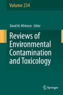 Reviews of Environmental Contamination and Toxicology Volume 234 edito da Springer-Verlag GmbH