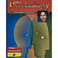 Holt Psychology: Principles in Practice: Student Edition Grades 9-12 2003 di Rathus edito da Holt McDougal
