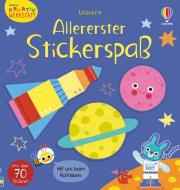 Kleine Kreativ-Werkstatt: Allererster Stickerspaß di Sophie Thompson edito da Usborne Verlag