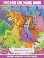 Childrens Coloring Books by Age 5 - 8 (Unicorn Coloring Book) di James Manning edito da Coloring Pages