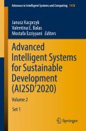 Advanced Intelligent Systems for Sustainable Development (AI2SD'2020) edito da Springer International Publishing