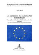 Die Dimension des Dynamischen im Seinsbegriff di Lorenz Moser edito da P.I.E.