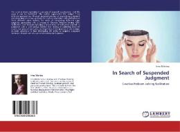 In  Search of Suspended Judgment di Irina Mishina edito da LAP LAMBERT Academic Publishing