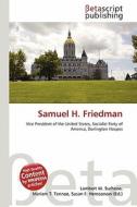 Samuel H. Friedman edito da Betascript Publishing