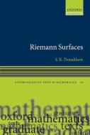 Riemann Surfaces di Simon Donaldson edito da OXFORD UNIV PR