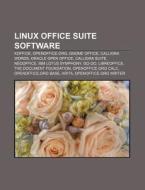 Linux office suite software di Books Llc edito da Books LLC, Reference Series